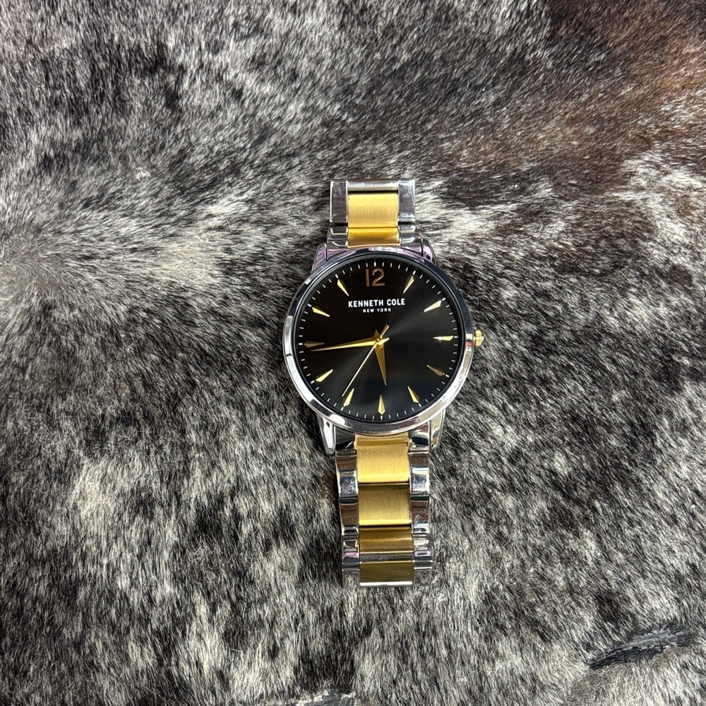 Kenneth Cole Two-Tone Gold & Silver Watch
